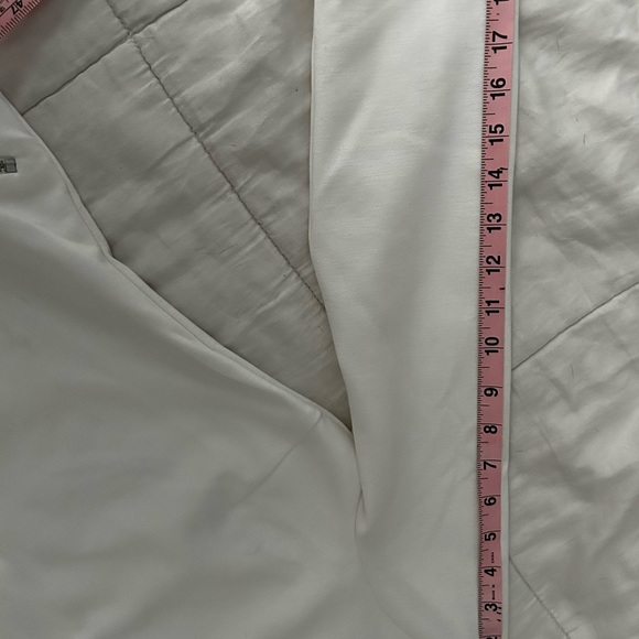 White Express dress with zipper pockets medium - Picture 6 of 7